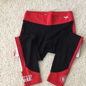 Victoria secrets pink ultimate yoga collection. Ohio State buckeyes. Size M.